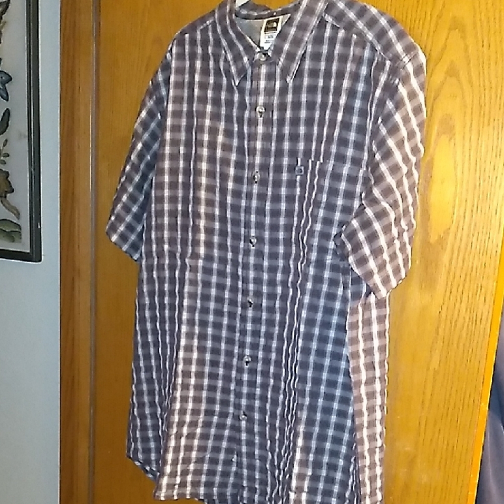 The North Face Men's Brown Checkered Shirt